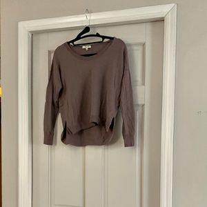 purple Madewell sweater